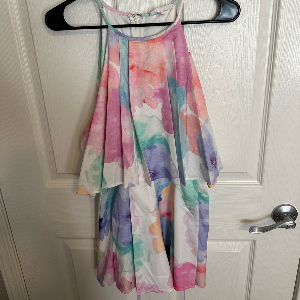 Boutique floral romper